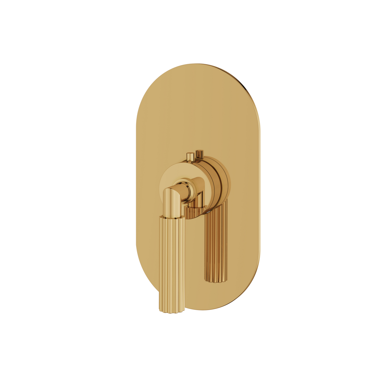 ROUND TRIM SET FOR SHUT-OFF THERMOSTATIC VALVE