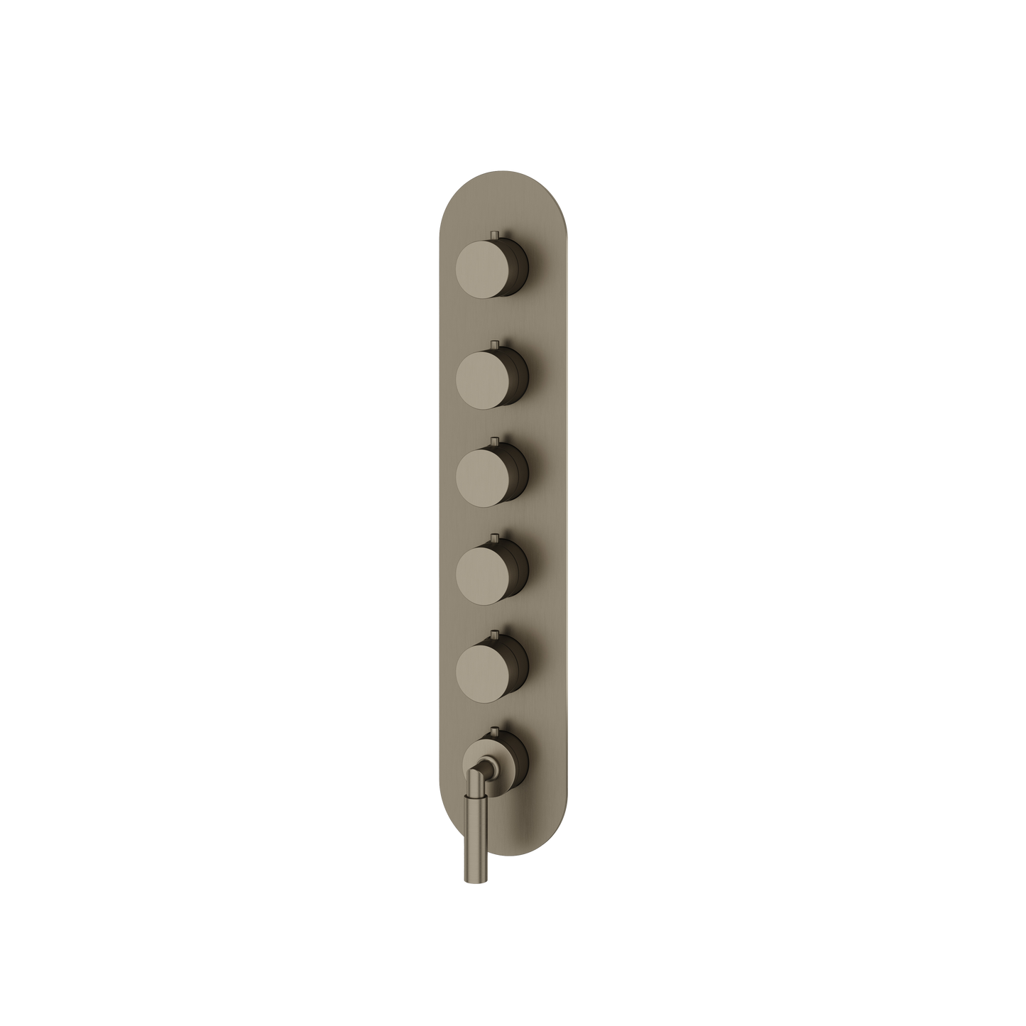 ROUND TRIM SET FOR 5 SHUT-OFF THERMOSTATIC VALVE