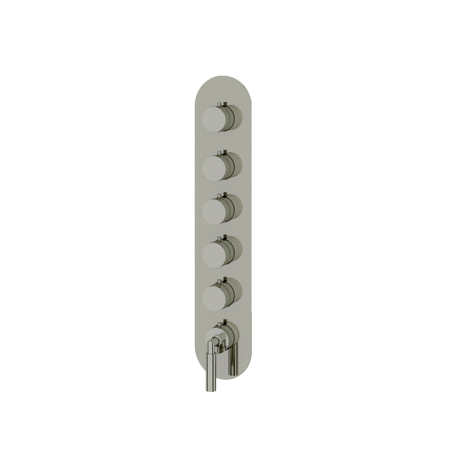 ROUND TRIM SET FOR 5 SHUT-OFF THERMOSTATIC VALVE