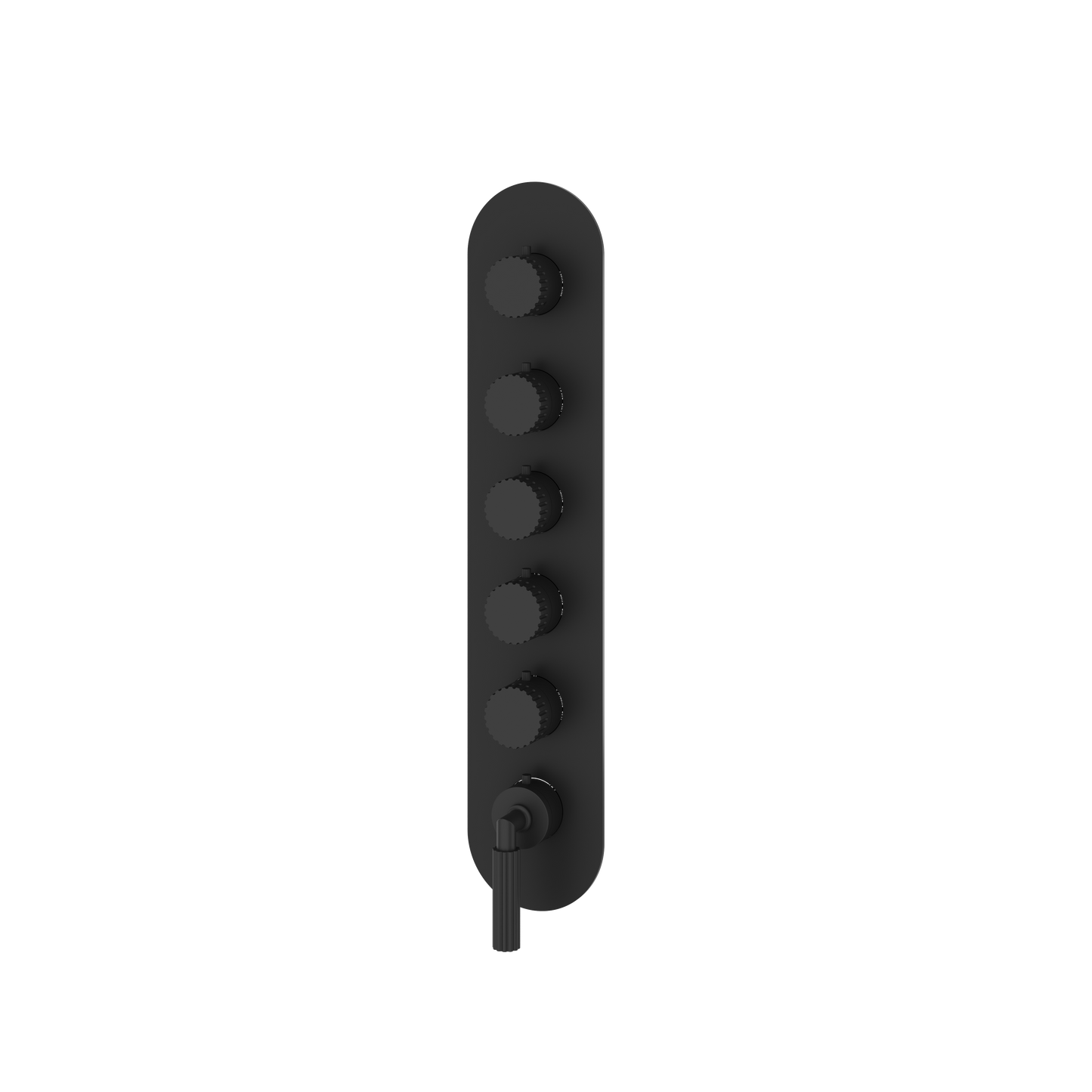 ROUND TRIM SET FOR 5 SHUT-OFF THERMOSTATIC VALVE