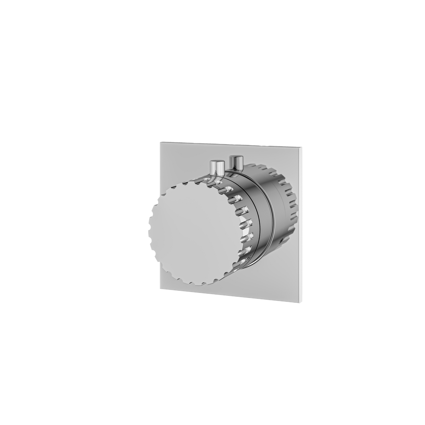 SQUARE ROUND TRIM SET FOR DIVERTER VALVE 2-WAY NON SHARED