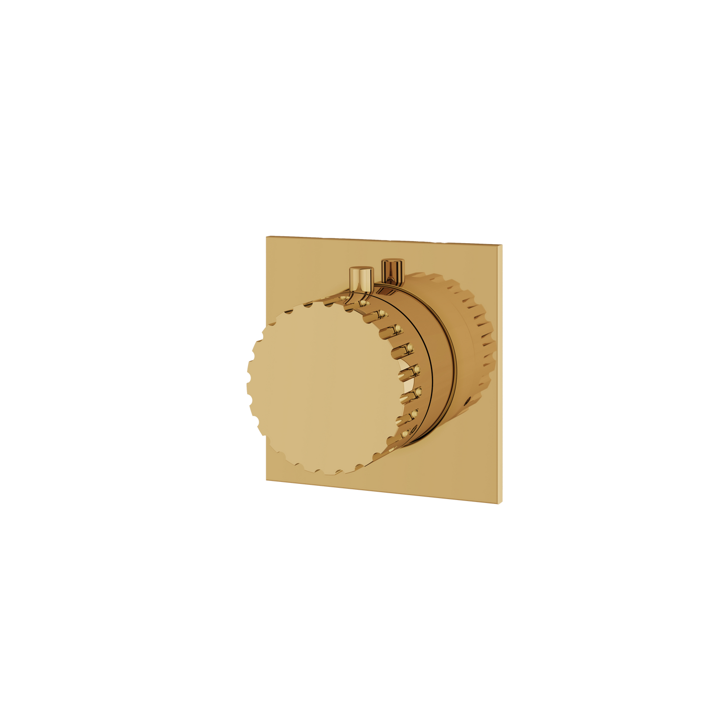 SQUARE ROUND TRIM SET FOR DIVERTER VALVE 2-WAY NON SHARED