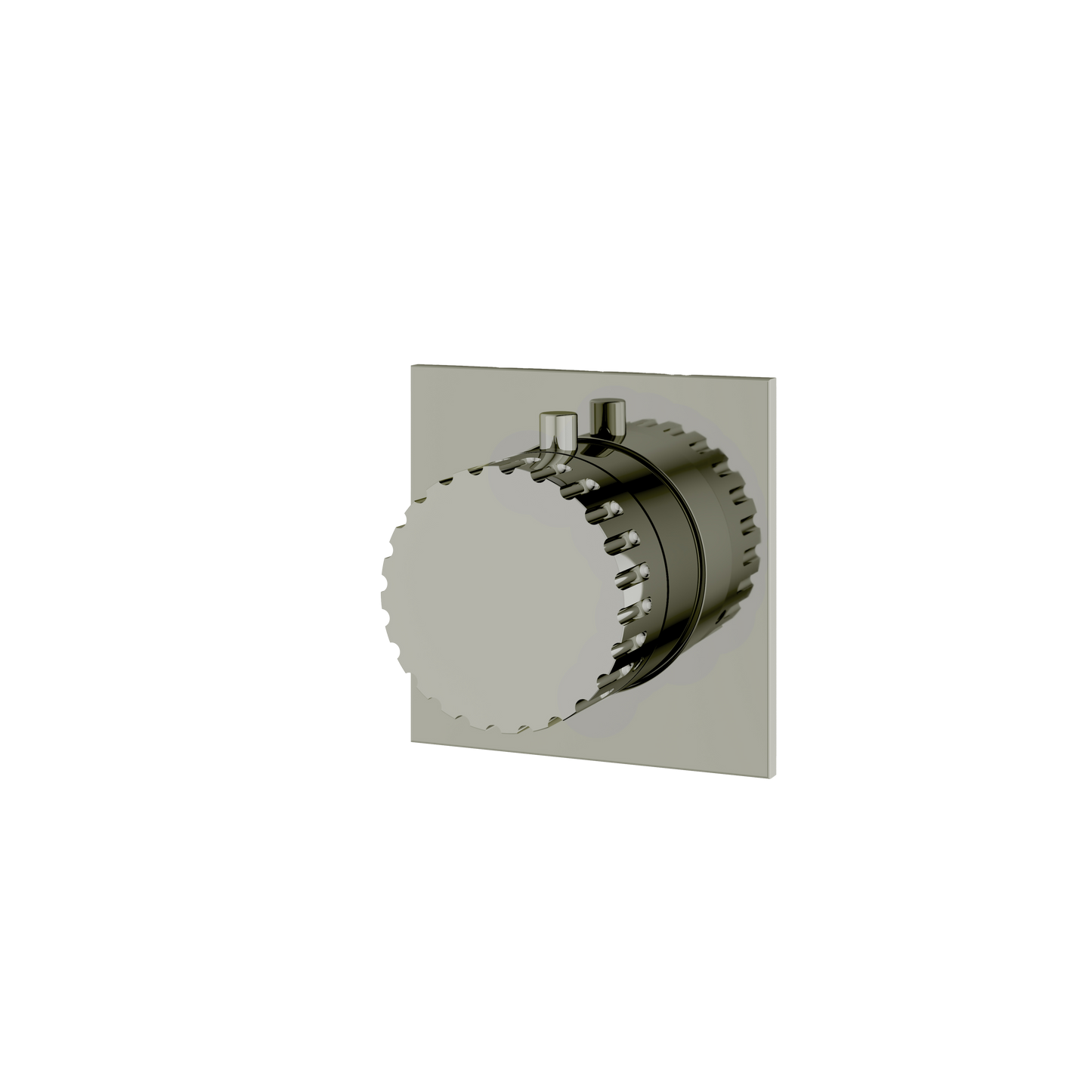 SQUARE ROUND TRIM SET FOR DIVERTER VALVE 2-WAY NON SHARED