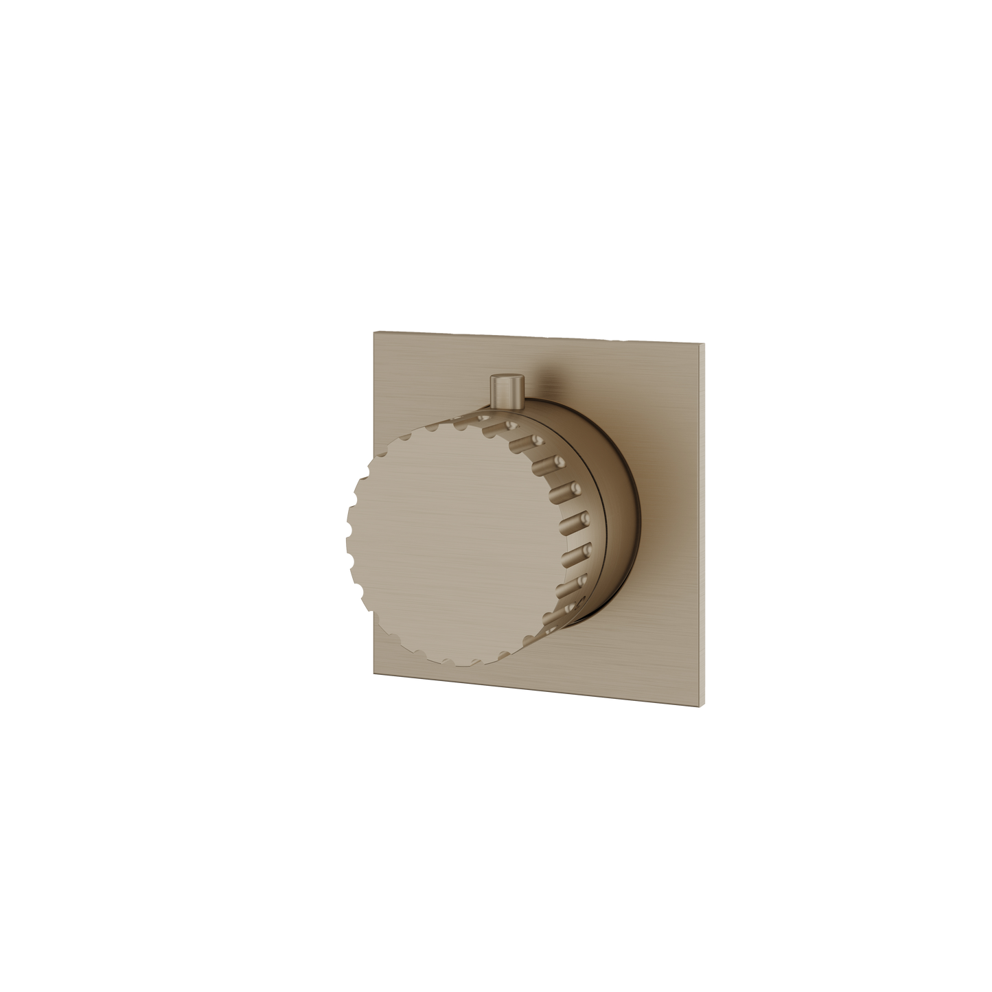 SQUARE ROUND TRIM SET FOR DIVERTER VALVE 2-WAY SHARED