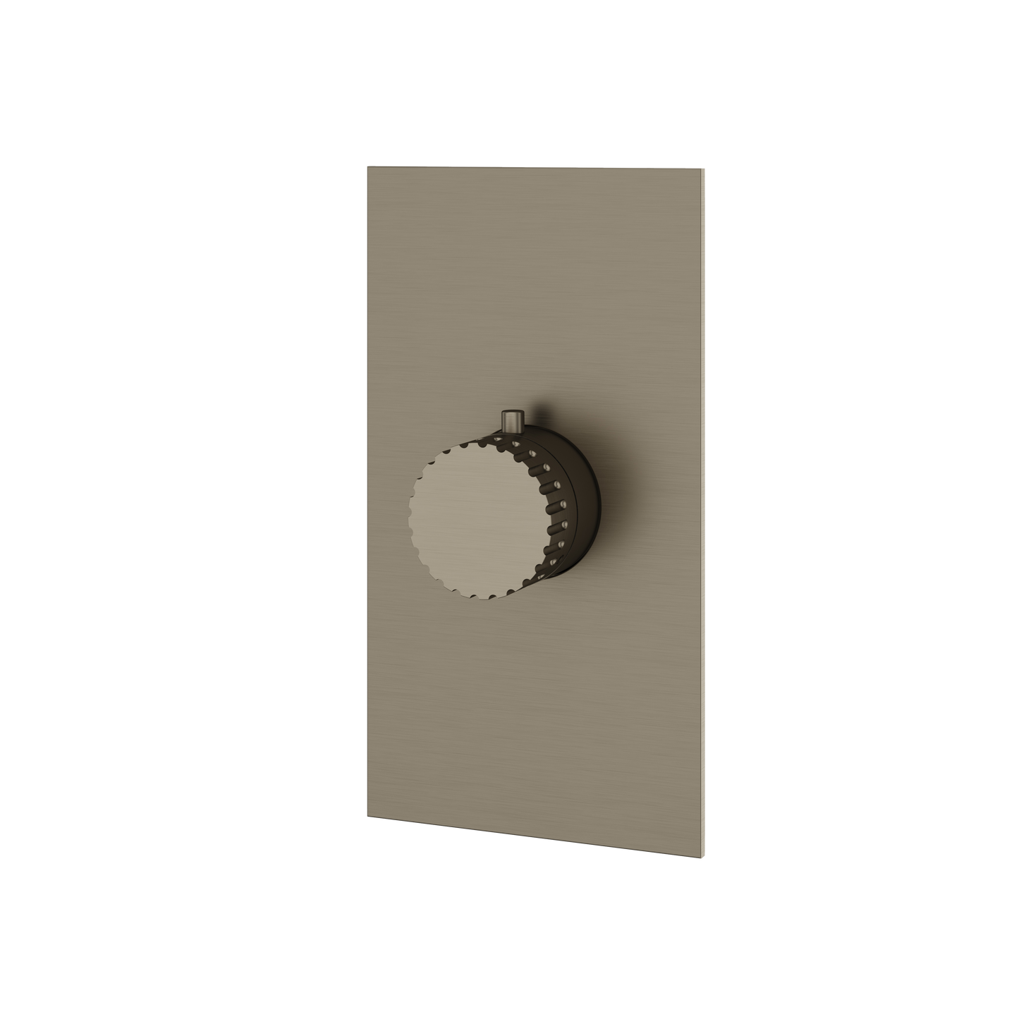 SQUARE ROUND TRIM SET FOR THERMOSTATIC VALVE