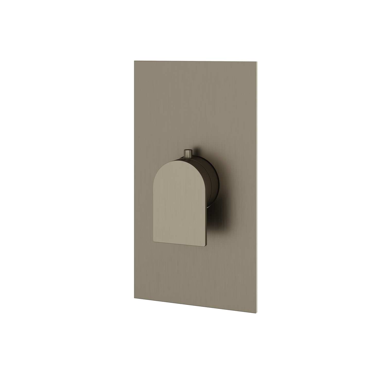 ALPHA SQUARE ROUND TRIM SET FOR THERMOSTATIC VALVE