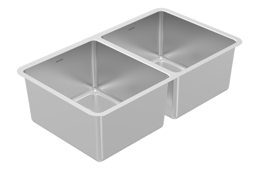 ZOMODO ARC200U-5 32" 50/50 Dbl Sink - UM, 16ga, R20, 5-PACK