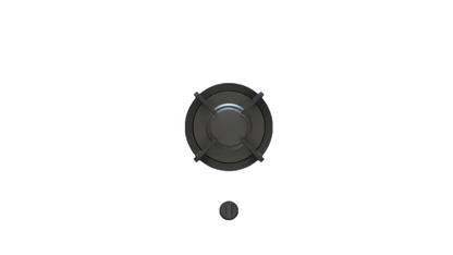PITT ALTAR ALTAR1BT-NG, 1-Burner, Top Mounted Control Knobs, BLACK Edition Burners, Natural Gas