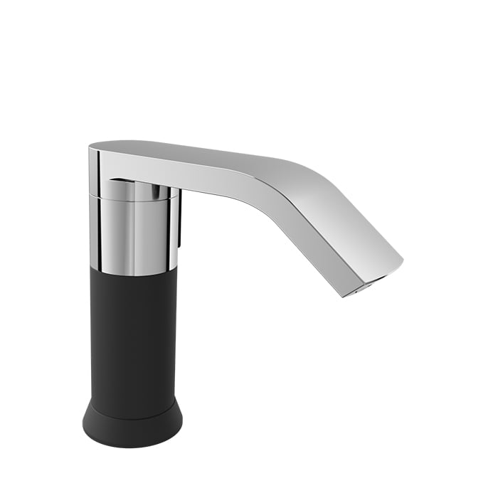 Single hole lavatory faucet, drain included