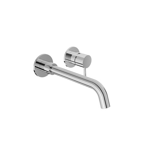 BARIL B66-8100-04L Single Lever Wall-Mounted Lavatory Faucet, Drain Not Included