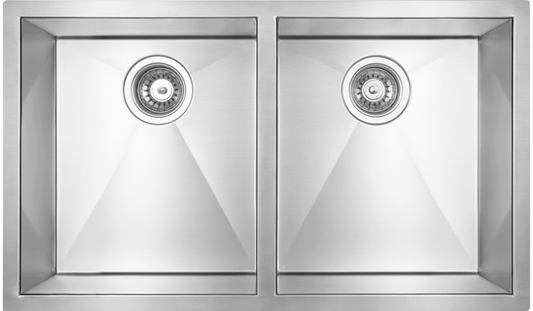 ZOMODO CRC356D-5 31" 50/50 Dbl Sink - Undermount, 18ga, R0/6, 5-pack (20+ units)
