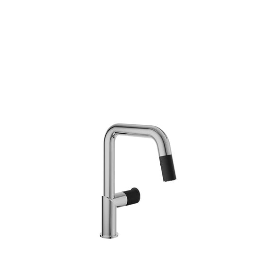 BARIL CUI-9250-12L Single Hole Kitchen Faucet With 2-Function Pull-Down Spray