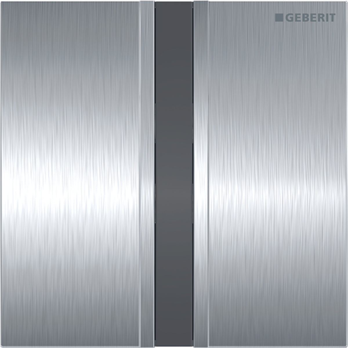 GEBERIT 116.036.Gh.1 Urinal Flush Control With Electronic Flush Actuation, Battery Operation, Cover Plate Type 50