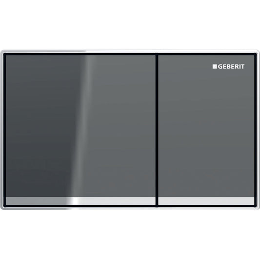 GEBERIT 115.081.Gh.1 Actuator Plate Omega60 For Dual Flush, Surface-Even