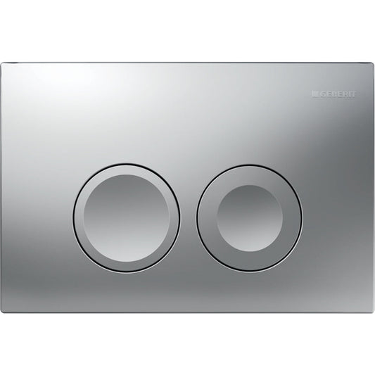 GEBERIT 115.125.46.5 Delta25 Actuator Plate, For Dual Flush