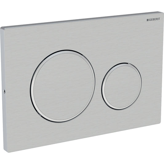 GEBERIT 115.889.Id.1 Actuator Plate Sigma20 For Dual Flush, Screwable