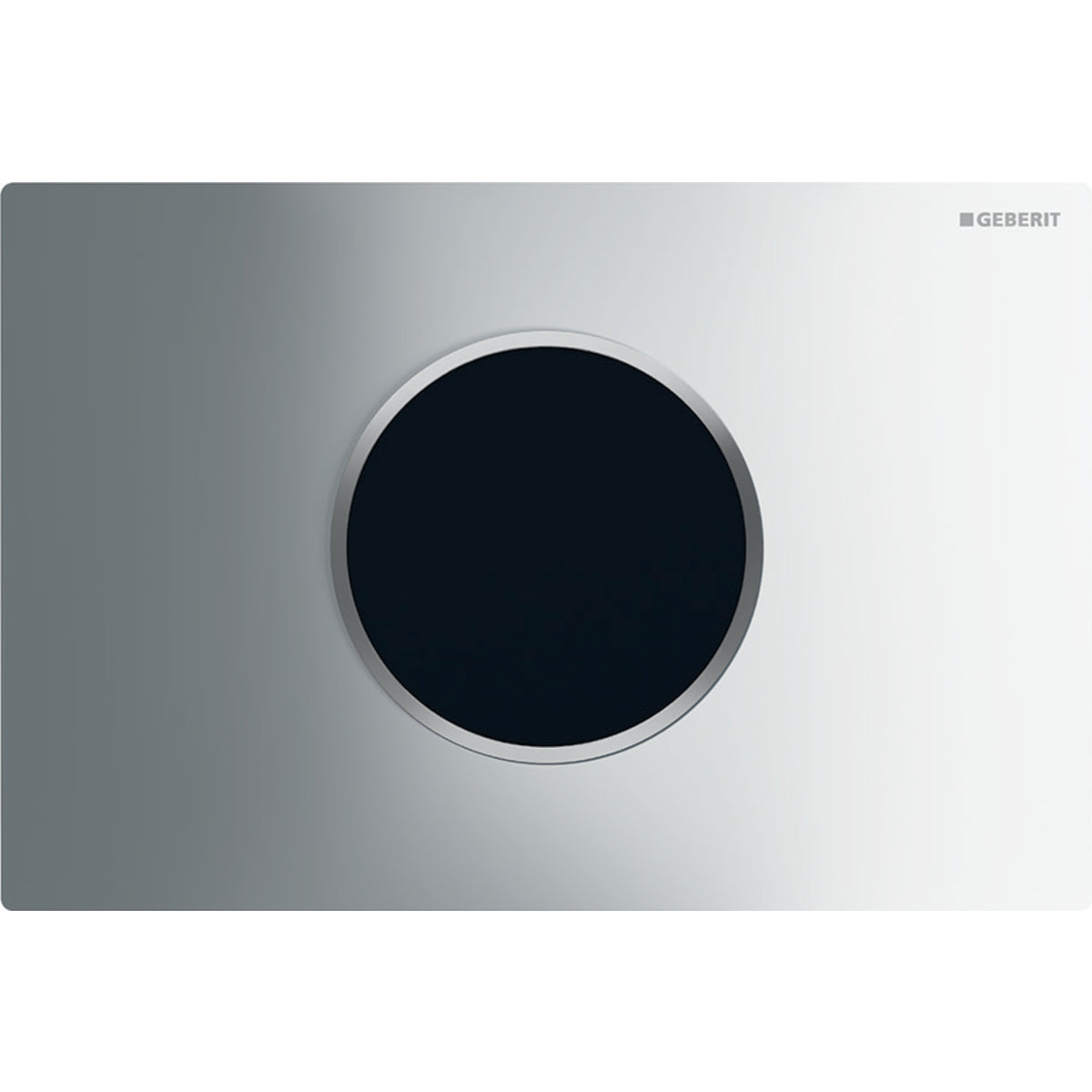 GEBERIT Cr115-7Kh1 Wc Flush Control With Electronic Flush Actuation, Mains Operation, Dual Flush, Actuator Plate Sigma10, Automatic/Touchless