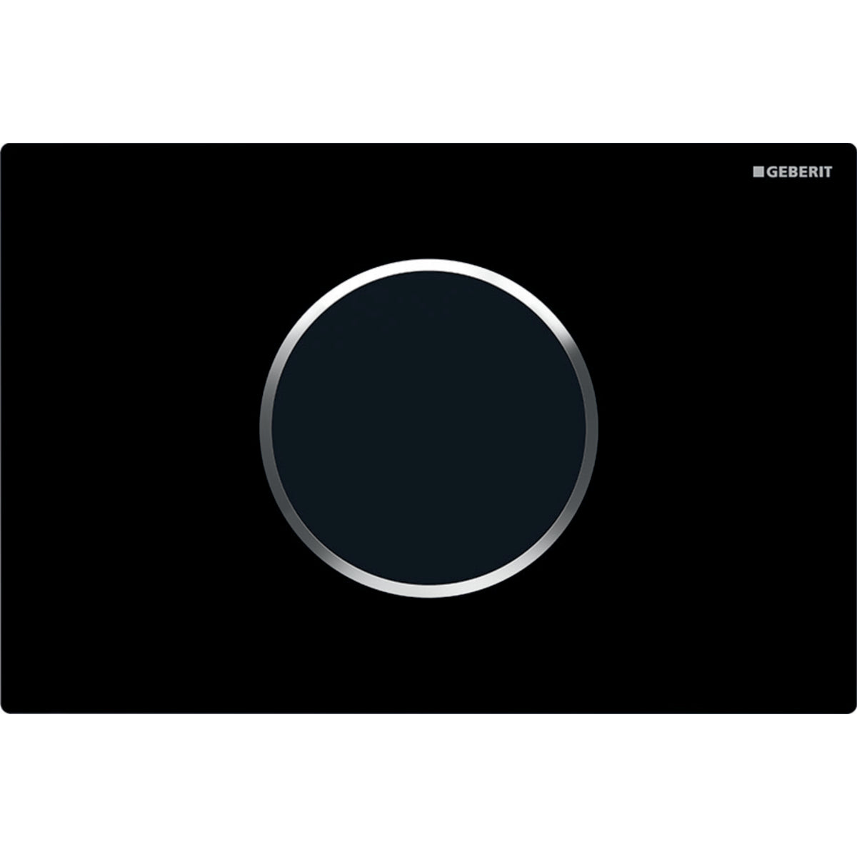 GEBERIT Cr115-7Kh1 Wc Flush Control With Electronic Flush Actuation, Mains Operation, Dual Flush, Actuator Plate Sigma10, Automatic/Touchless