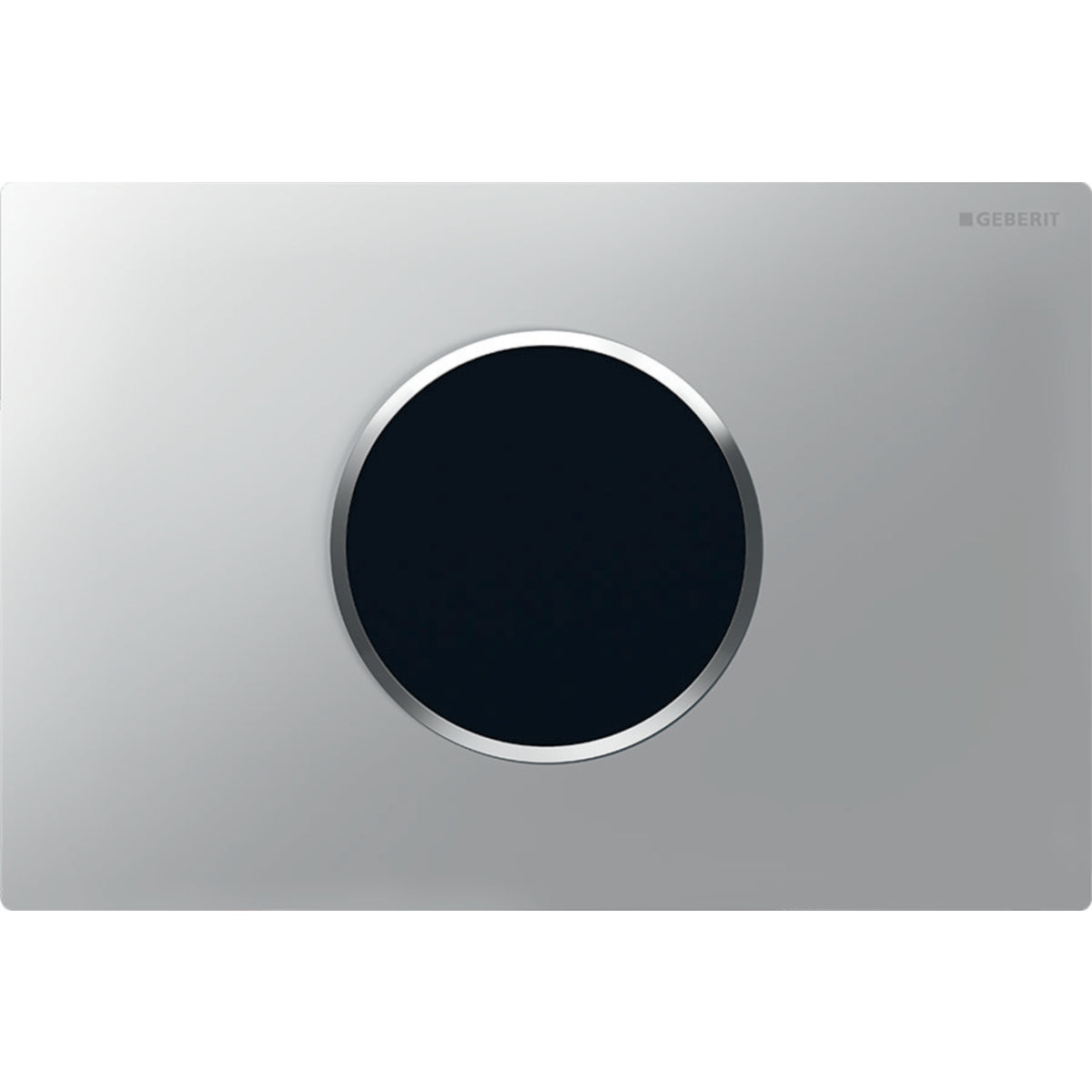 GEBERIT Cr115-7Kh1 Wc Flush Control With Electronic Flush Actuation, Mains Operation, Dual Flush, Actuator Plate Sigma10, Automatic/Touchless