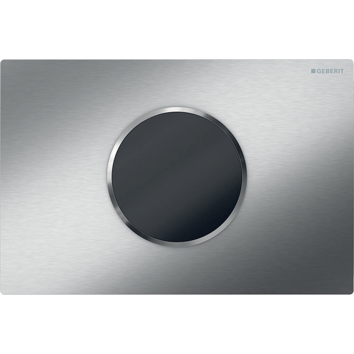 GEBERIT 115.908.Kh.1 Wc Flush Control With Electronic Flush Actuation, Battery Operation, Dual Flush, Actuator Plate Sigma10, Automatic/Touchless