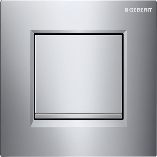 GEBERIT 116.017.Kh.1 Urinal Flush Control With Pneumatic Flush Actuation, Actuator Plate Type 30