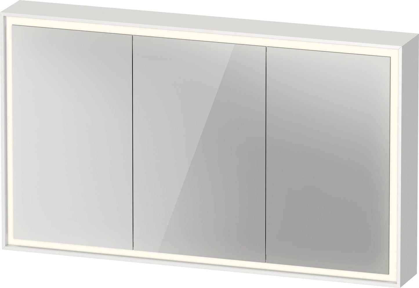 DURAVIT LC7553000006010 L-Cube Medicine Cabinet Aluminum