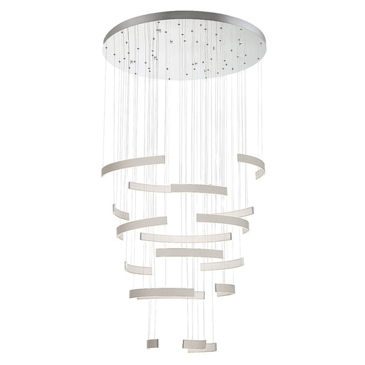 EUROFASE 43902 6-Tiers 18-Light 41in Integrated Led Grand Chandel