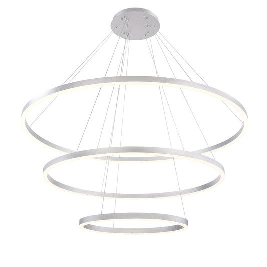 EUROFASE 31474 3-Tiers 3-Light 61in Integrated Led Grand Chandeli
