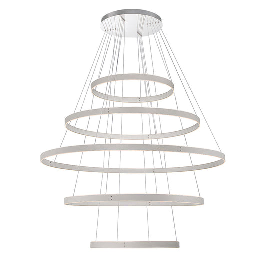 EUROFASE 43901 5-Tiers 5-Light 60in Integrated Led Grand Chandeli