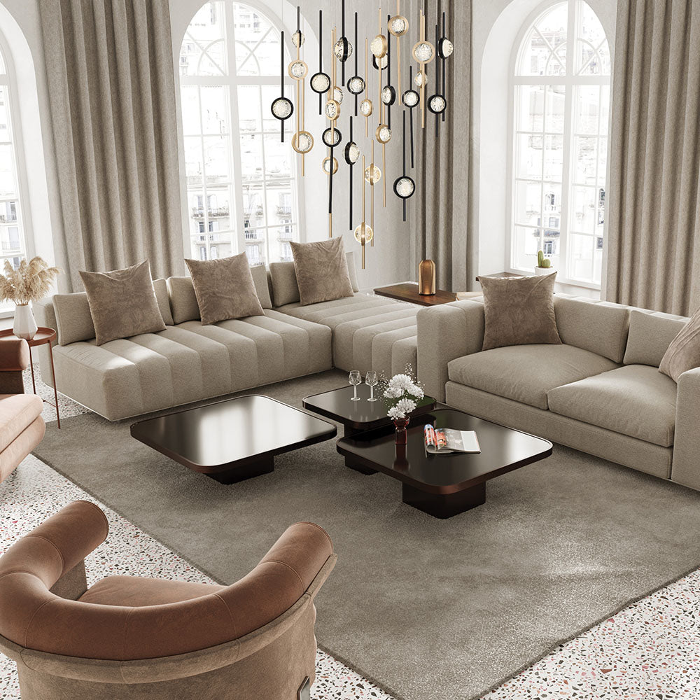 EUROFASE 43890 26-Light 40in Integrated Led Grand Chandelier