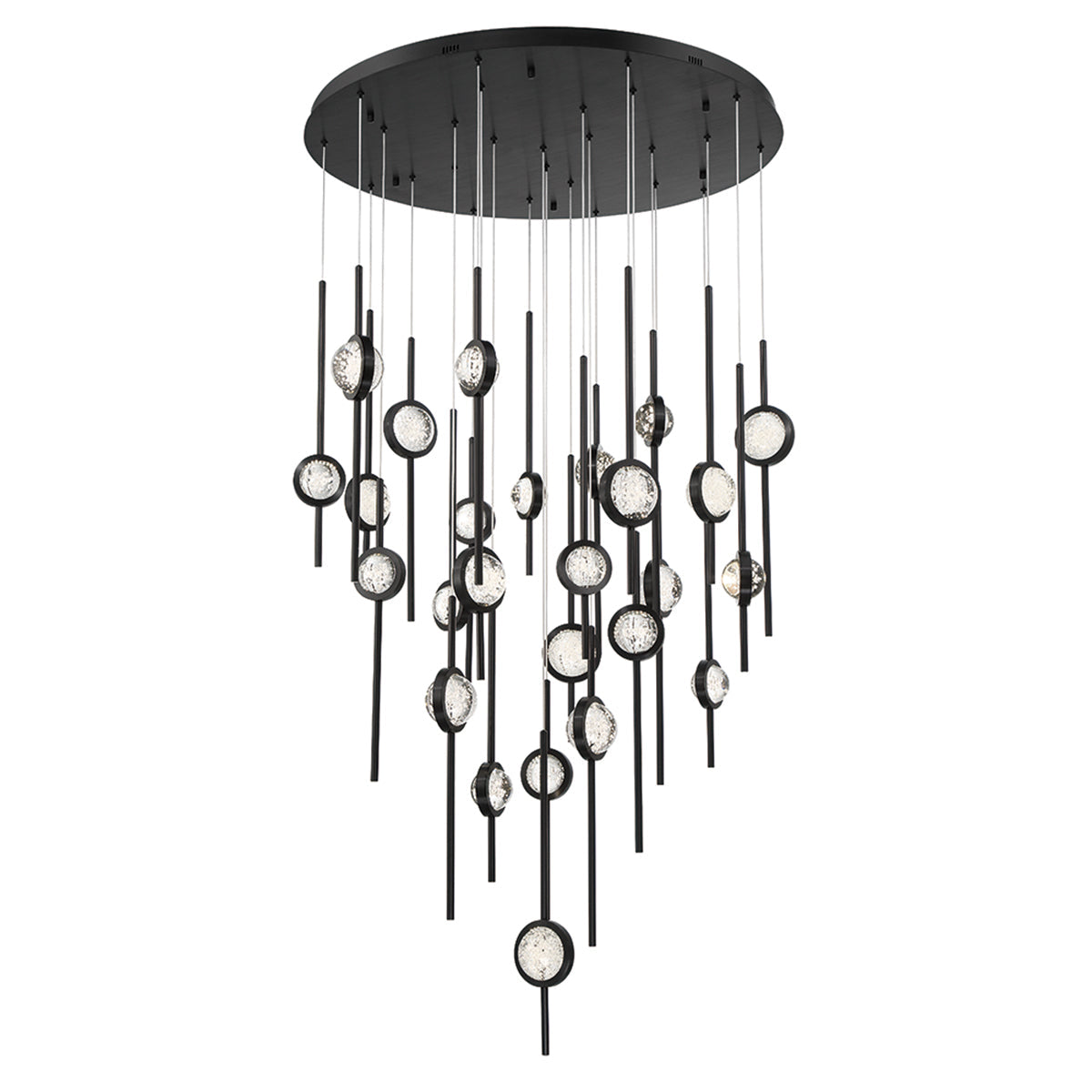 EUROFASE 43890 26-Light 40in Integrated Led Grand Chandelier