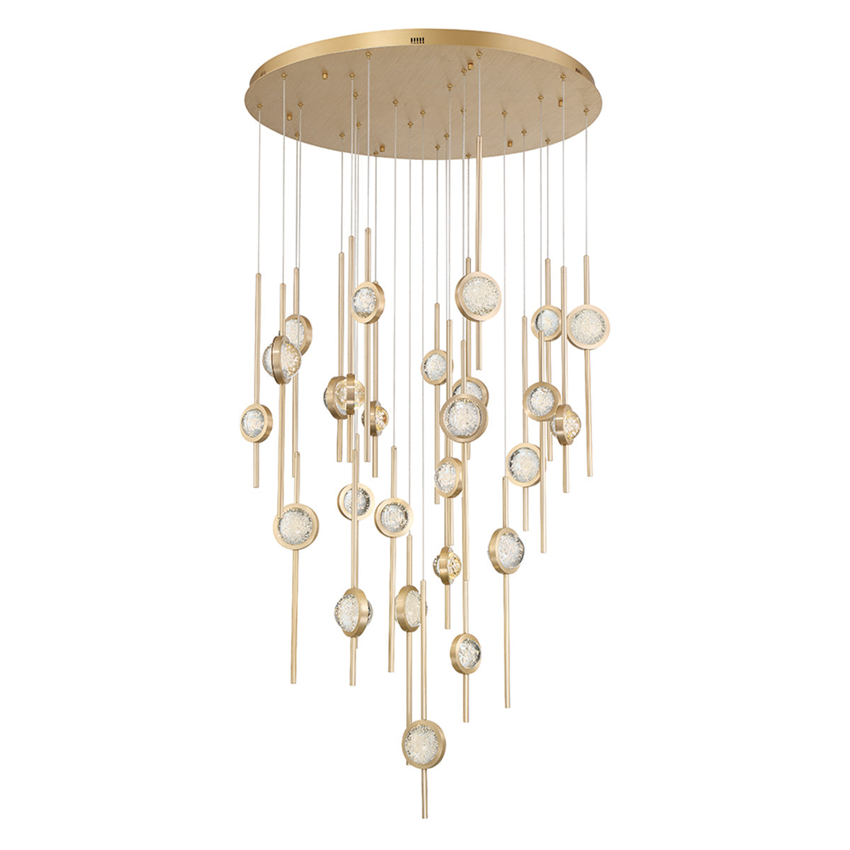 EUROFASE 43890 26-Light 40in Integrated Led Grand Chandelier