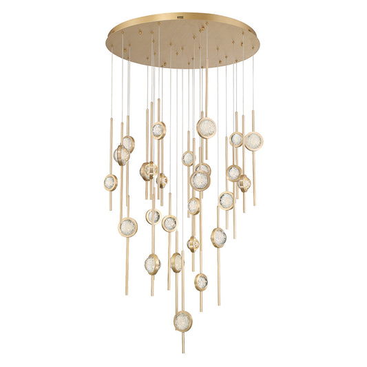 EUROFASE 43890 26-Light 40in Integrated Led Grand Chandelier