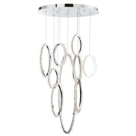 EUROFASE 33732 9-Light 53in Integrated Led Grand Chandelier