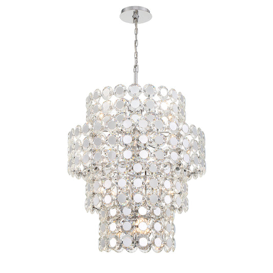 EUROFASE 44289 4-Tiers 24-Light 45in Chandelier