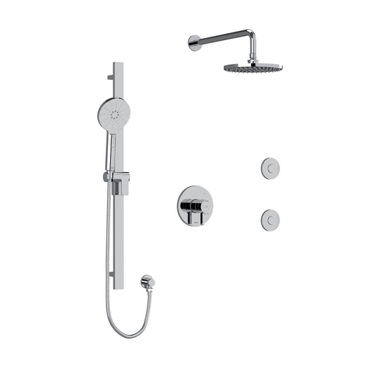 Riobel Thermostatic Shower System With Body Jets