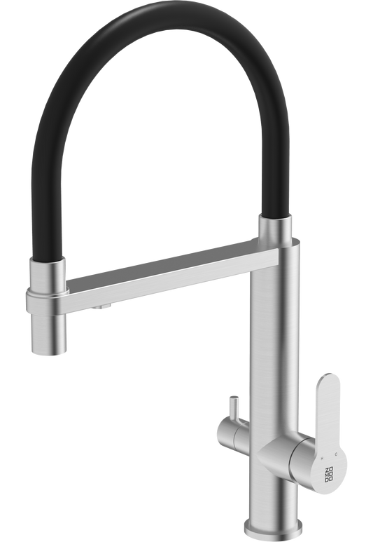 ZOMODO KTC032 Kitchen Faucet, Dual Spout - Tap and Filtered Water