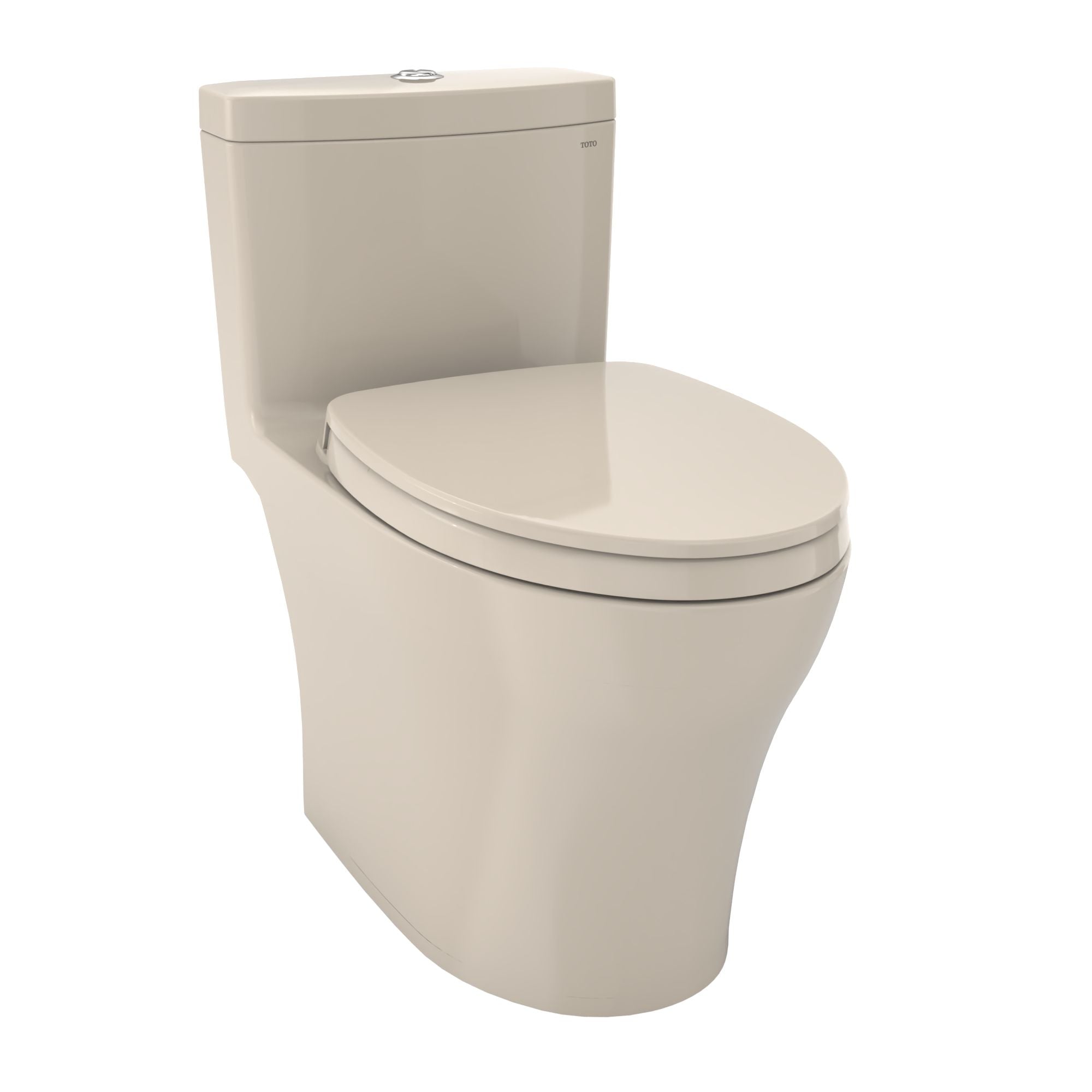 TOTO MS646124CEMF Aquia Iv 1Pc Uh Toilet Wshlt +