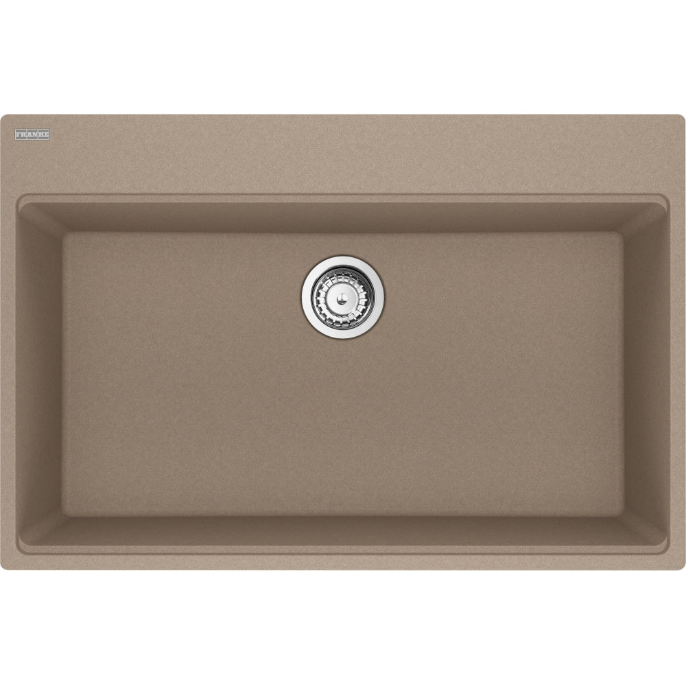 FRANKE MAG61031 MARIS TM GRN SGL 36CAB WITH STRAINER BASKET GRANITE COMPOSITE SINK