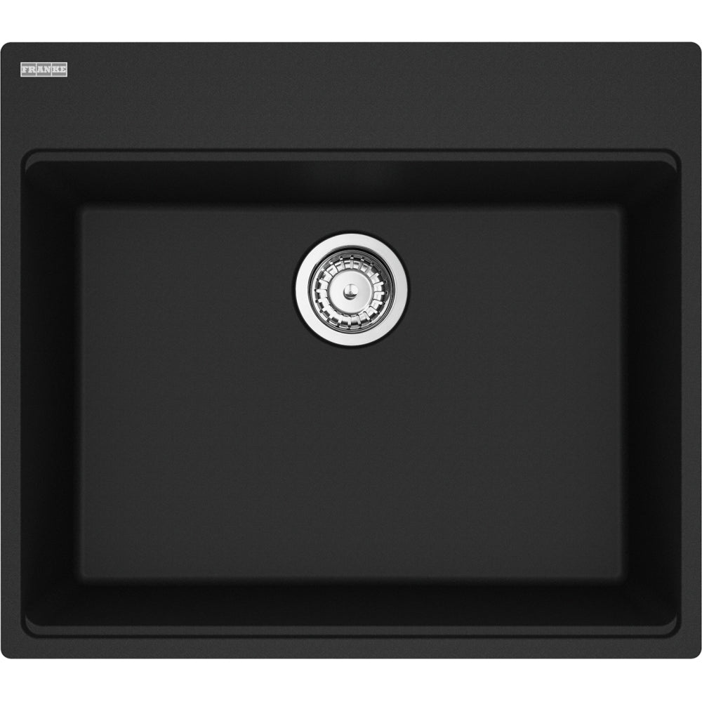 FRANKE MAG61023 MARIS TM GRN SGL 27CAB WITH STRAINER BASKET GRANITE COMPOSITE SINK