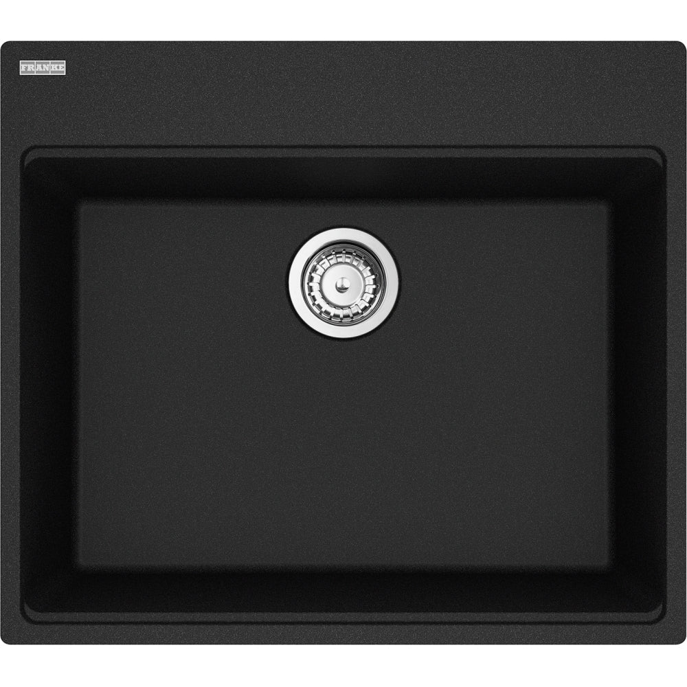 FRANKE MAG61023 MARIS TM GRN SGL 27CAB WITH STRAINER BASKET GRANITE COMPOSITE SINK