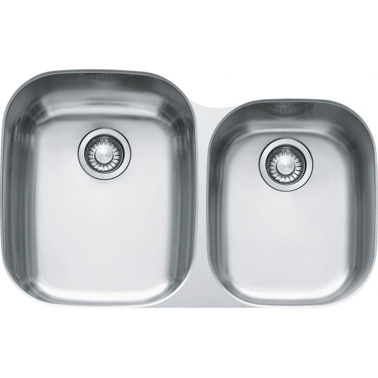 FRANKE RGX160 REGATTA UM 18G SS DBL 36CAB STAINLESS STEEL SINK