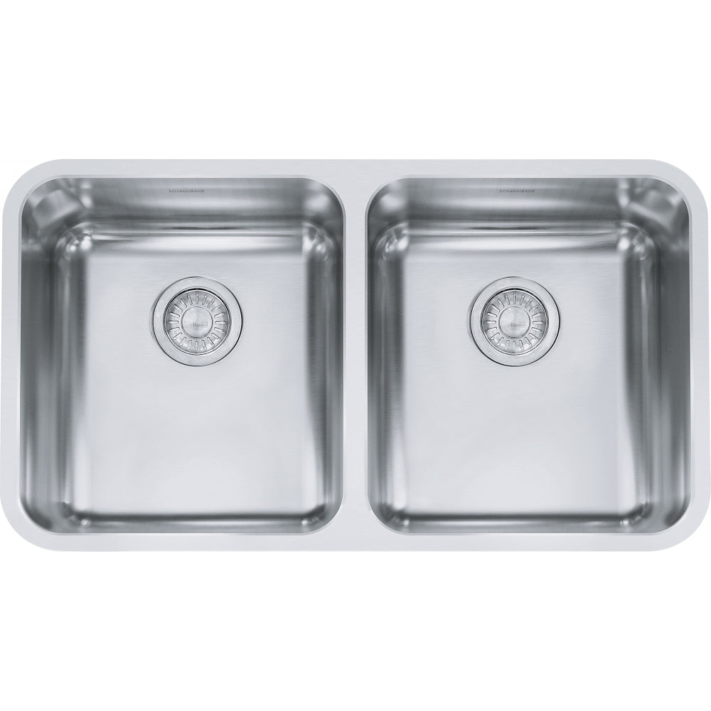 FRANKE GDX12031 GRANDE UM 18G SS DBL 36CAB STAINLESS STEEL SINK