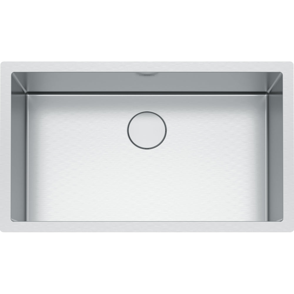 FRANKE PS2X110-30-12 PROFESSIONAL 2 UM 16G SS SGL 36CAB 12" DEPTH STAINLESS STEEL SINK