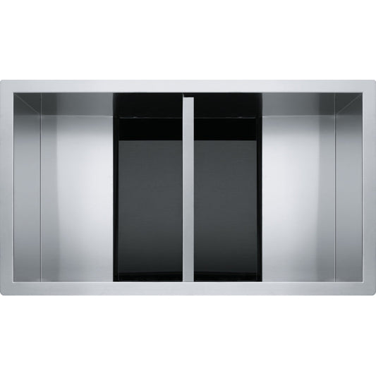 FRANKE CLV120-33 UM 16G SS DBL 36 CAB STAINLESS STEEL SINK