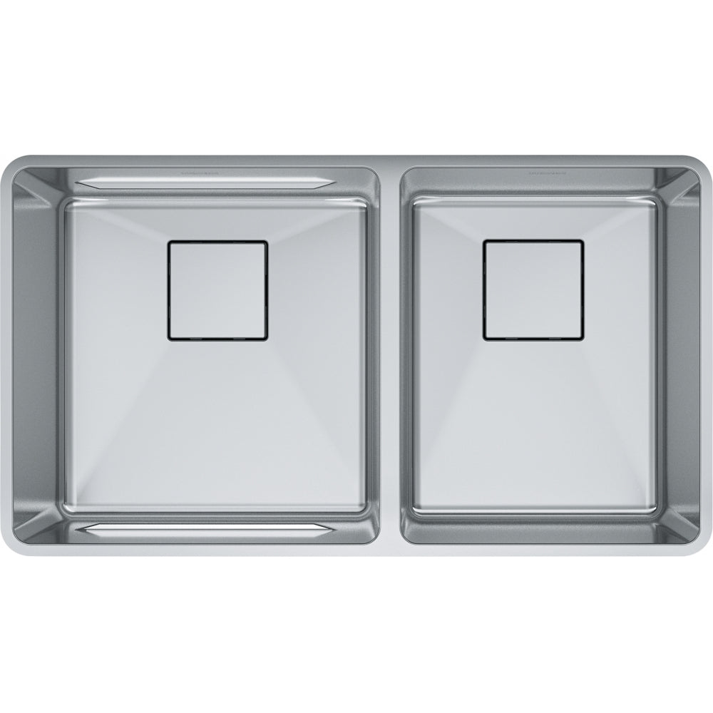 FRANKE PTX160-31 PESCARA UM 18GA SS DBL 36CAB STAINLESS STEEL SINK