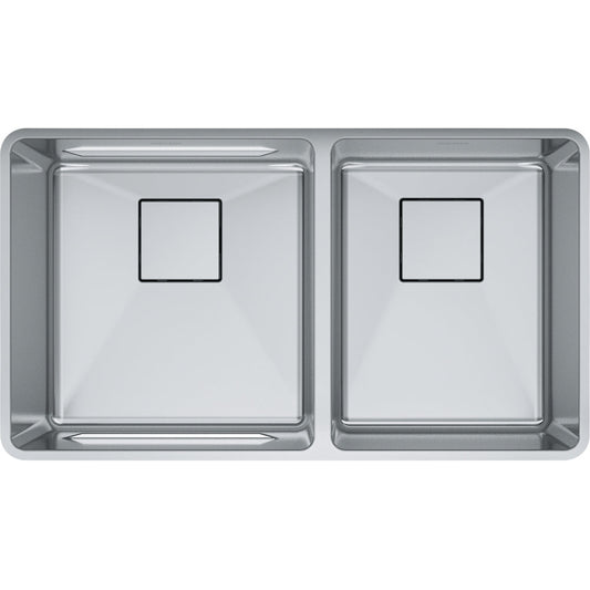 FRANKE PTX160-31 PESCARA UM 18GA SS DBL 36CAB STAINLESS STEEL SINK