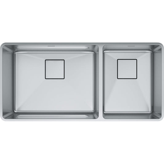 FRANKE PTX160-37 PESCARA UM 18GA SS DBL 42CAB STAINLESS STEEL SINK