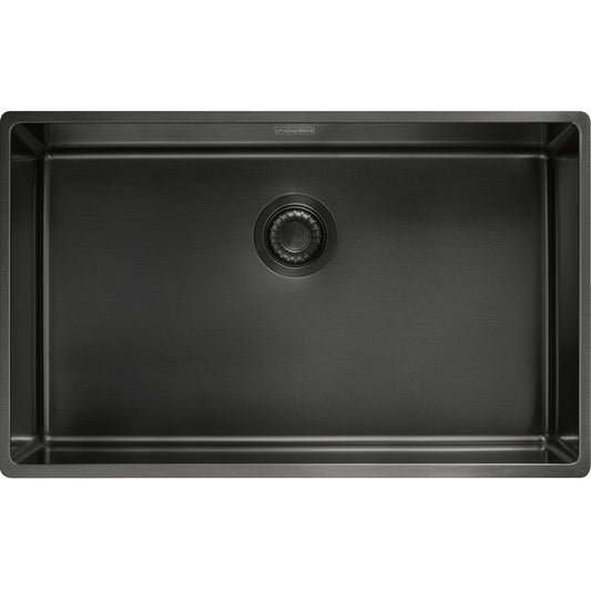 FRANKE MMX11027 MYTHOS MASTERPIECE UM 19GA SS SGL 33 STAINLESS STEEL SINK