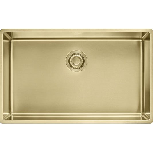 FRANKE MMX11027 MYTHOS MASTERPIECE UM 19GA SS SGL 33 STAINLESS STEEL SINK